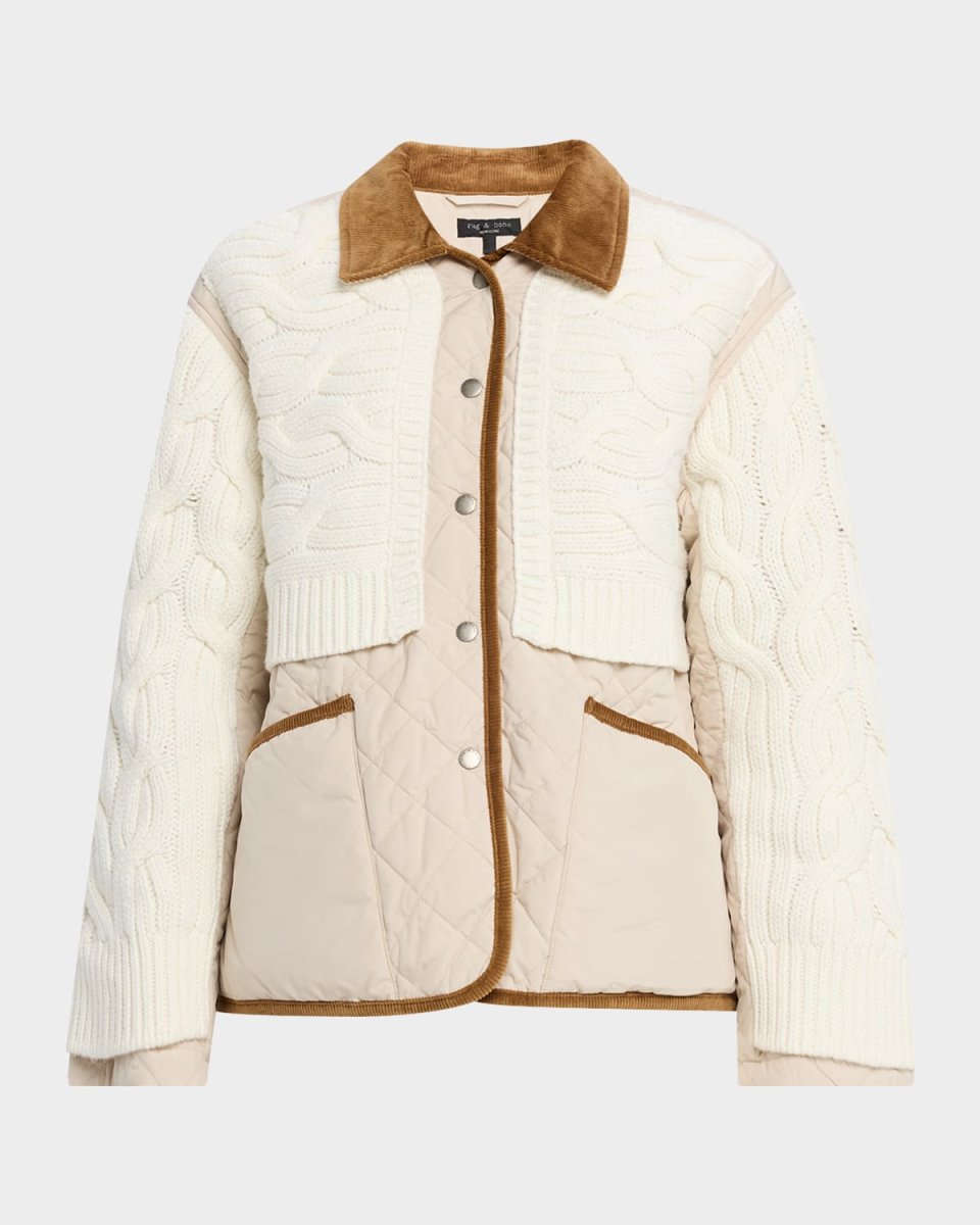 Ivy Mixed-Media Jacket